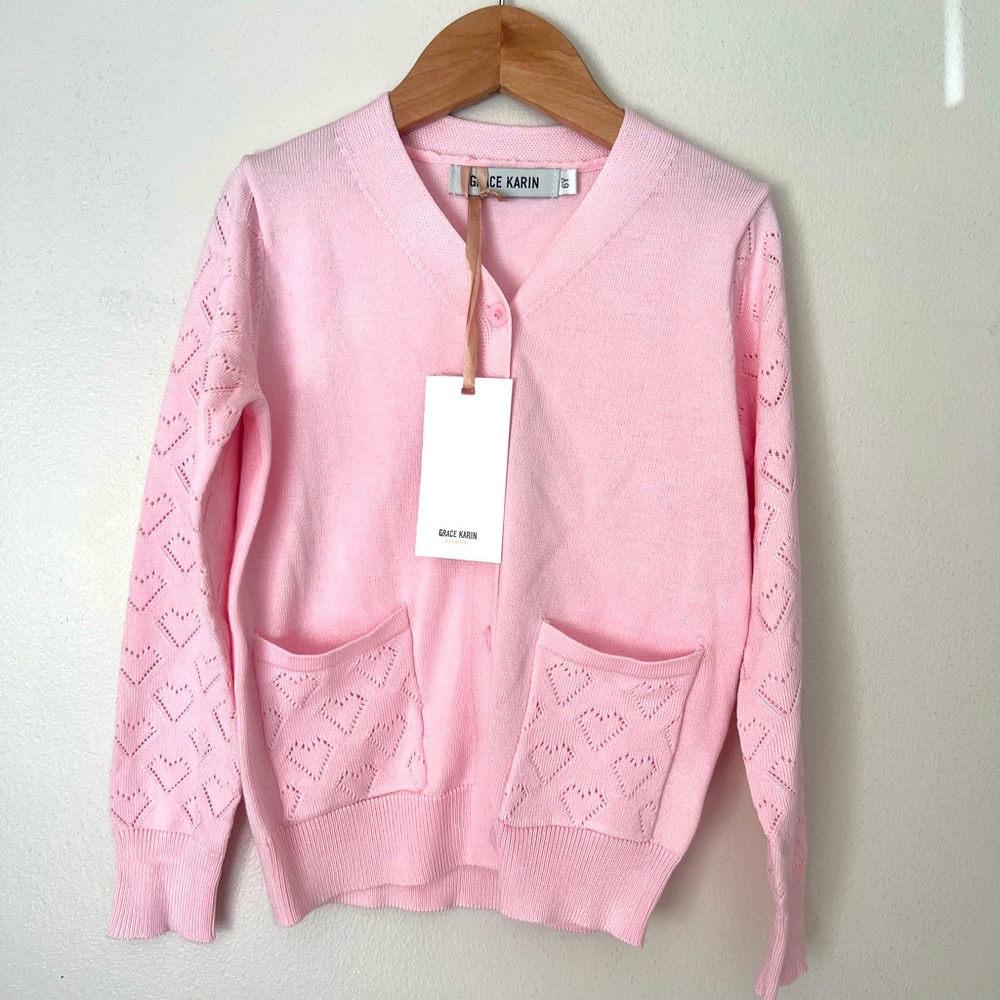Pink Cardigan